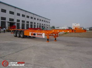 銀寶 15米 32.4噸 3軸 集裝箱運輸半掛車 syb9391tjz